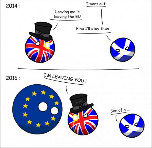 insolite brexit ecosse europeenne independance referendum union