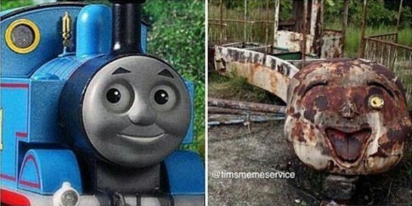 insolite drogue thomas train