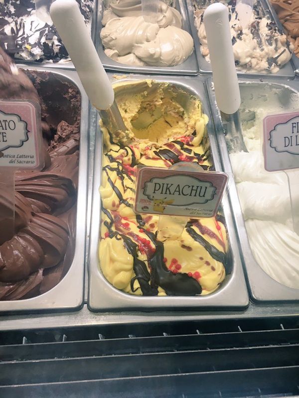 insolite glace gout pikachu pokemon
