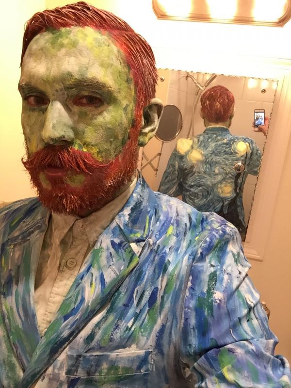 insolite costume deguisement gogh halloween van vincent