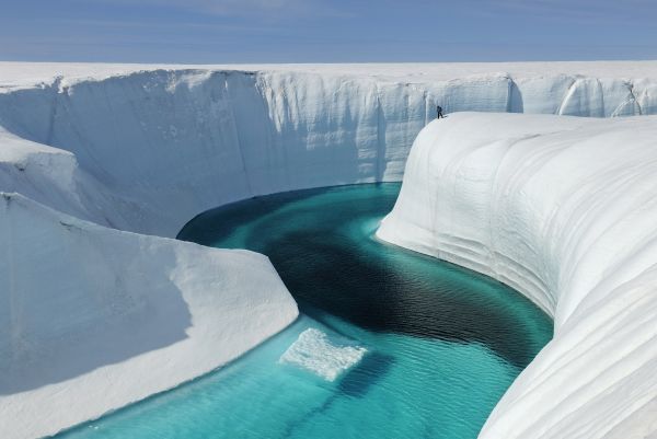 insolite canyon glace groenland neige