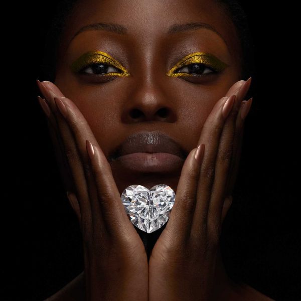 insolite carat coeur diamant venus