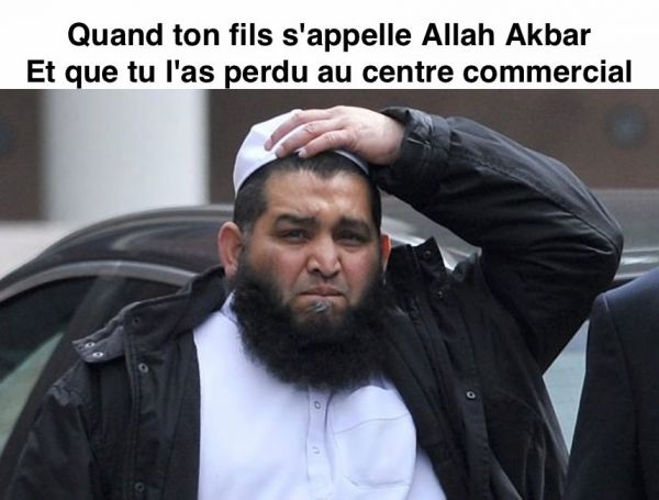 insolite centre commercial fils perdu