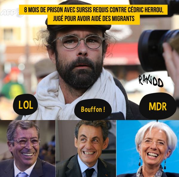 insolite ballant lagarde photomontage politime prison rakidd sarkozy