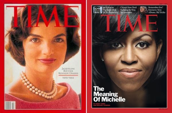 insolite jacquie jaqueline kennedy michel michelle obama