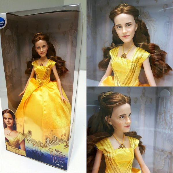 insolite belle bete disney emma poupee watson