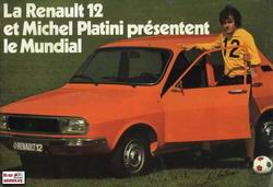 publicite platini renault 12 mondial foot