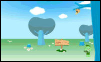 jeu flash happy tree friends lancer du pingouin parodie
