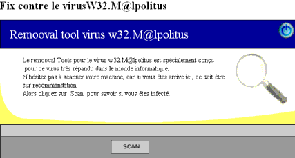 fun insolite antivirus w32.Malpolitus pour les gens malpolis