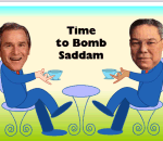 bush irak saddam Time To Bomb Saddam