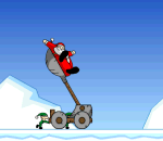 catapulte Slingshot Santa