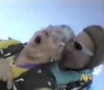 saut parachute femme Dentier volant