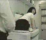 femme photocopieur fesses Pub Mikado (Photocopieuse)