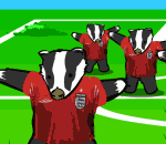 blaireau angleterre Badger Football England