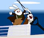 seconde Titanic rejoué en 30 secondes par des lapins