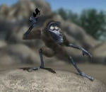 animation 3d singe Monkey Pit