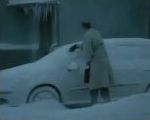 neige pub voiture Pub Statoil (Givre)