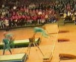 gymnastique saut Cheval d'arceau