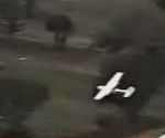 avion accident poteau Atterrissage forcé dans un poteau