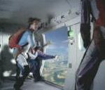 avion parachute saut Pub Bud Light (Parachute)