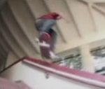 skateboard escalier Machoire cassée (Skateboard)