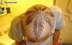tatouage tattoo cheveux Feuille de cannabis