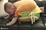 bebe enfant Bébé Sandwich