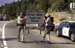 panneau pancarte Erreur 404 : Route non trouvé