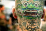 body tattoo tatouage Monstre