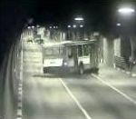 camera accident derapage Tunnel Lefortovo