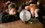 boule cristal Harry Potter et la femme