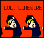 logiciel limewire You are a Pirate !