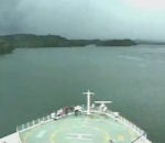 accelere Croisière sur le canal de Panama en accéléré