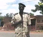 soldat Prévention Routière au Burkina Faso