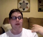webcam homme Grimaces et bruits étranges