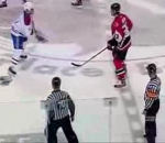 glace hockey Bagarre violente au Hockey