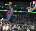 basket dunk Superman fait un dunk