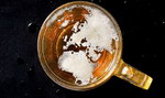 biere mousse La carte du monde dans une bière