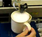 cafe dessin Imprimante à café