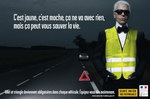 karl couturier Karl Lagerfeld défend le gilet jaune