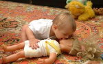 bebe poupee baiser Premier baiser
