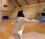ballon joueur Luc Abalo l'artiste (Les Experts du Handball)