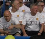 baudruche Sir Alex Ferguson et le ballon