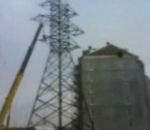 electrique pylone regis Une pylône électrique trop lourd pour la grue