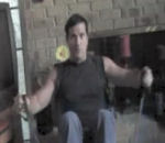 elastique homme face Quelques exercices avec un t-tube