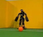 football but Robot gardien de but