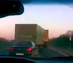 voiture camion doubler Comment doubler un camion en Russie
