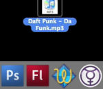 synchronisation punk icone Daft Dock