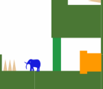 elephant bleu This Is The Only Level