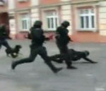 roumanie chute Police roumaine en action